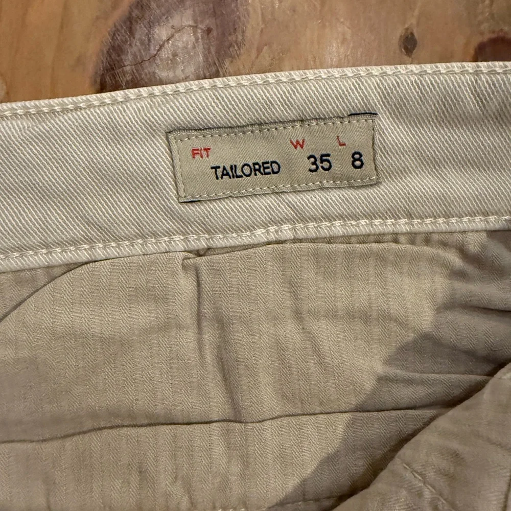Faherty Coastline Chino Shorts Sz35 8” inseam NWOT